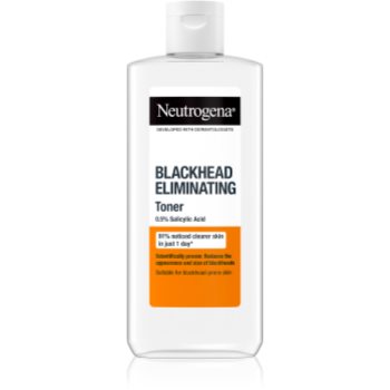 Neutrogena Blackhead Eliminating tonic pentru curatare impotriva punctelor negre - imagine 2